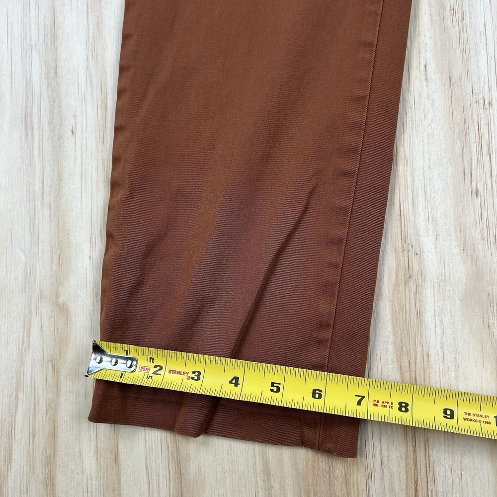 Banana Republic Men FITS 32x29 Orange Aiden Slim Fit Rapid Movement Chino Pants - Picture 5 of 10
